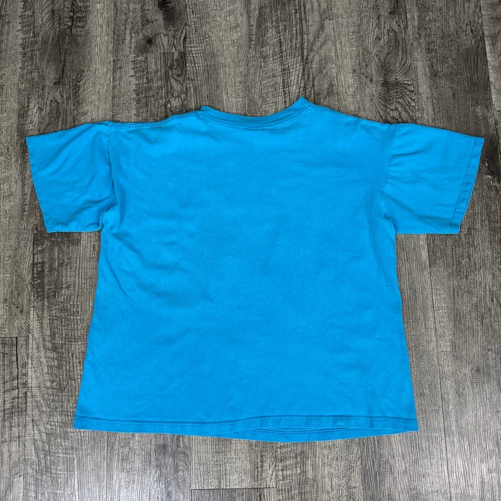 Vintage 90s Warner Bros NBA Charlotte Hornets Looney Tunes T Shirt Taz Daffy - Picture 2 of 6